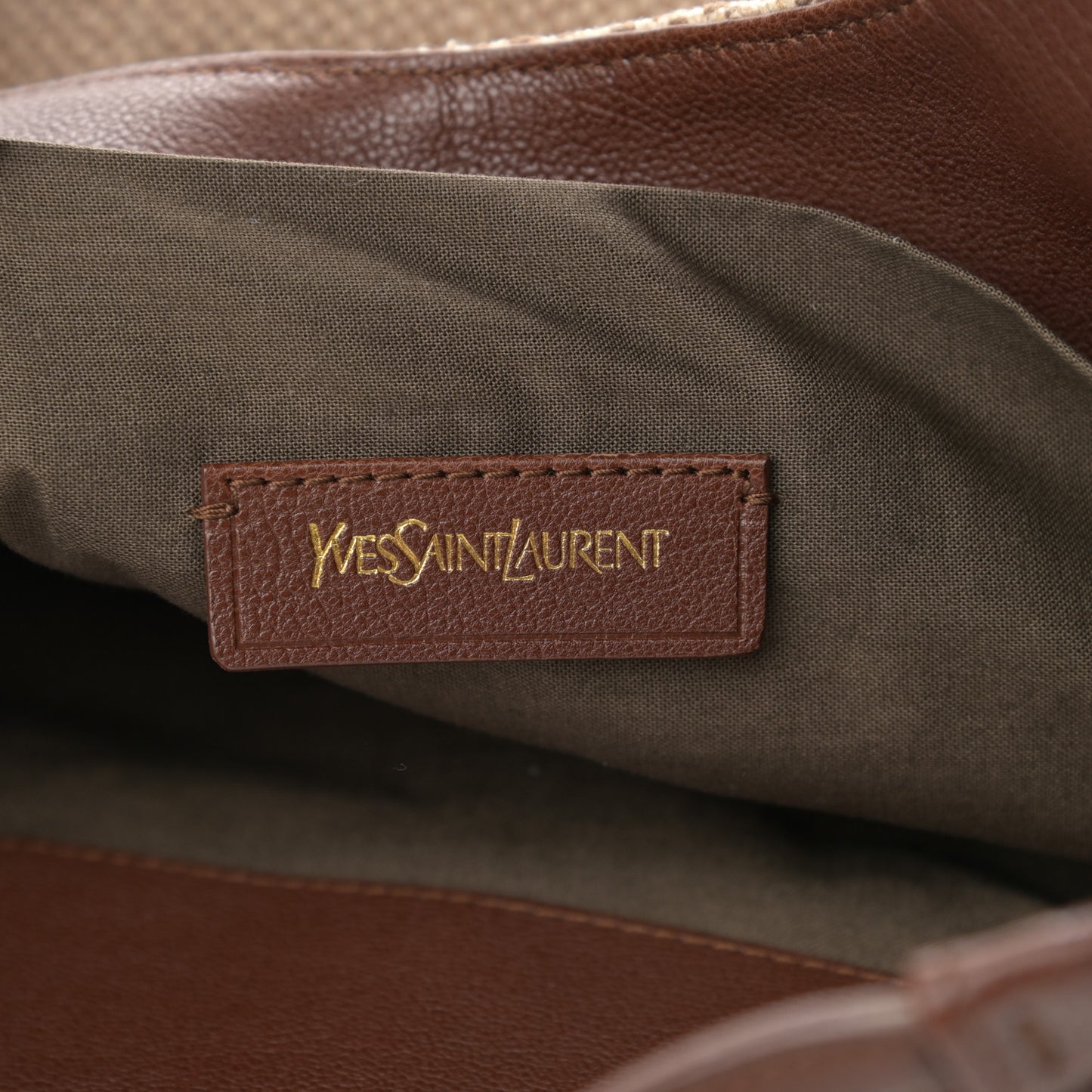 Canvas Belle de Jour Cabas Tote Brown