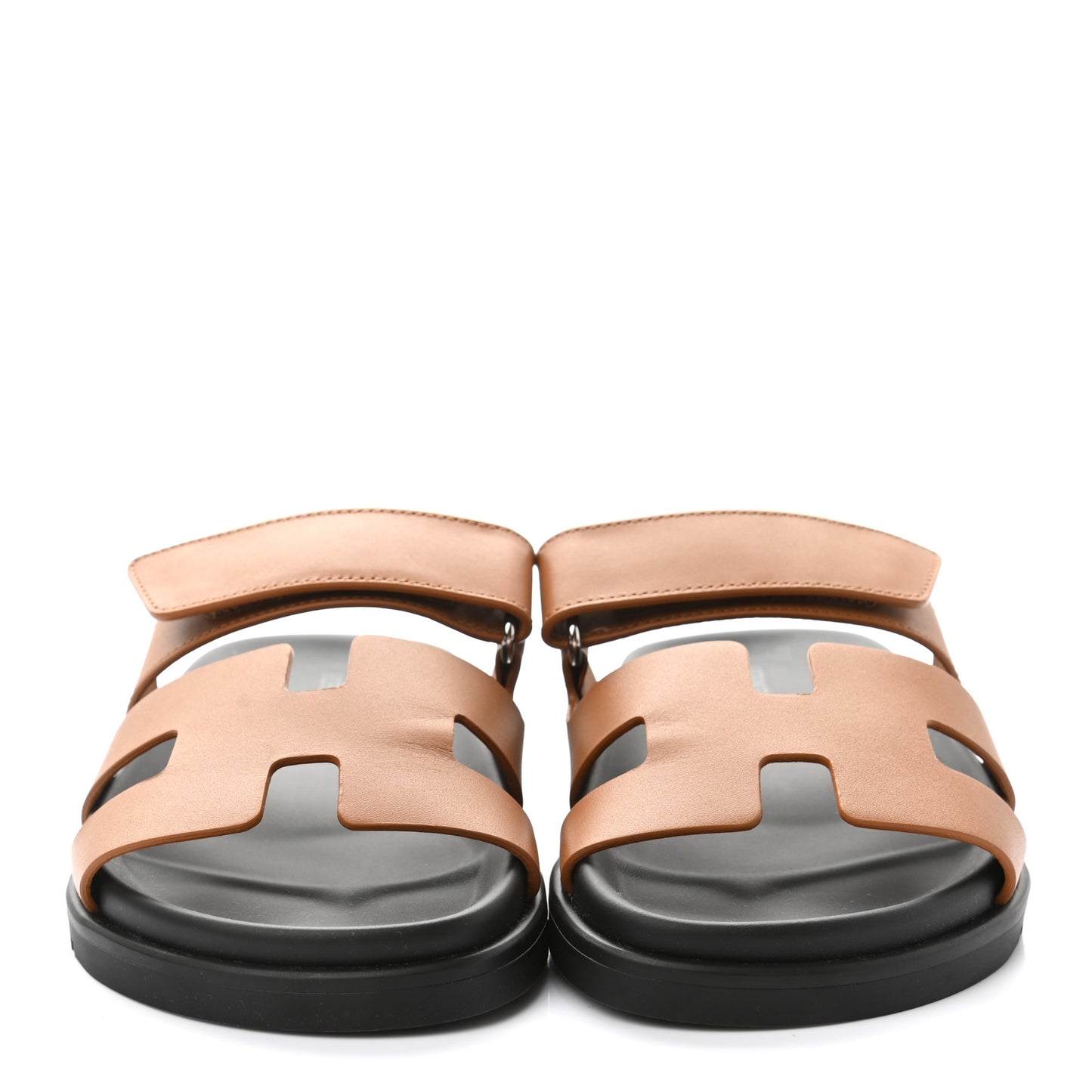 Calfskin Womens Chypre Sandals 35 Gold