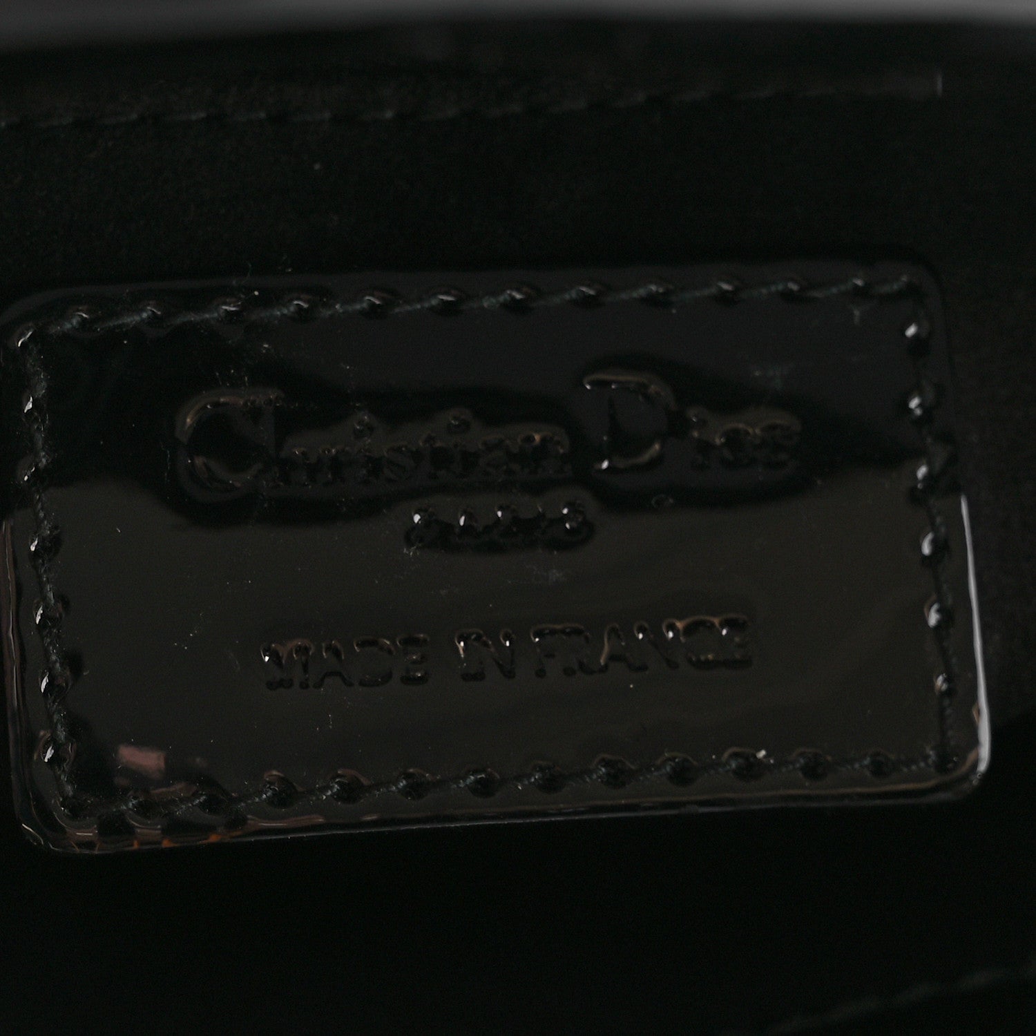 Christian Dior Patent Cannage Mini Lady Dior Black 6 of 11