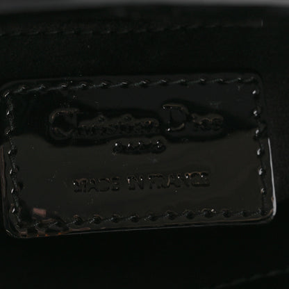Christian Dior Patent Cannage Mini Lady Dior Black 6 of 11