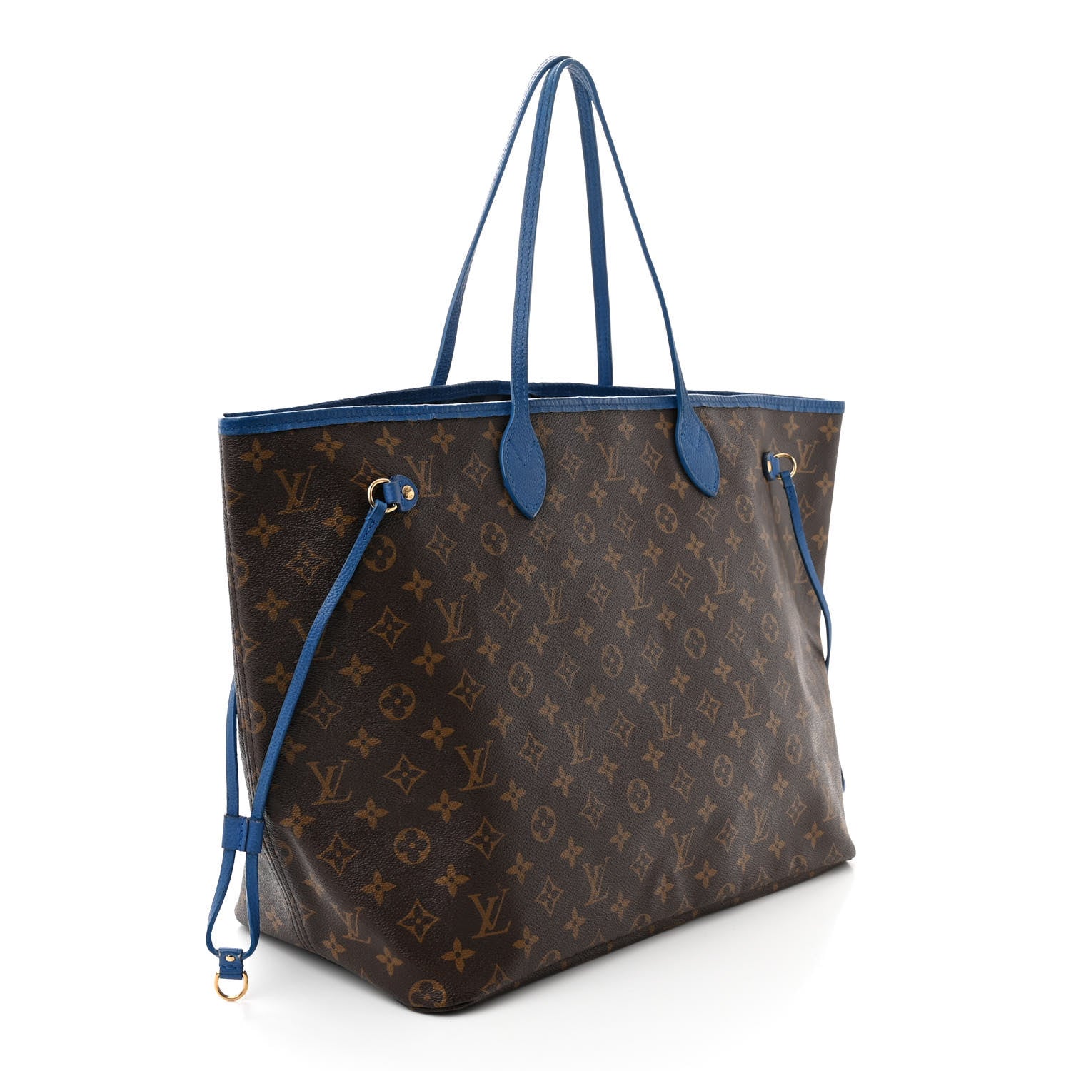 Louis Vuitton Monogram Articles de Voyage Ikat Neverfull GM Grand Blue 3 of 10