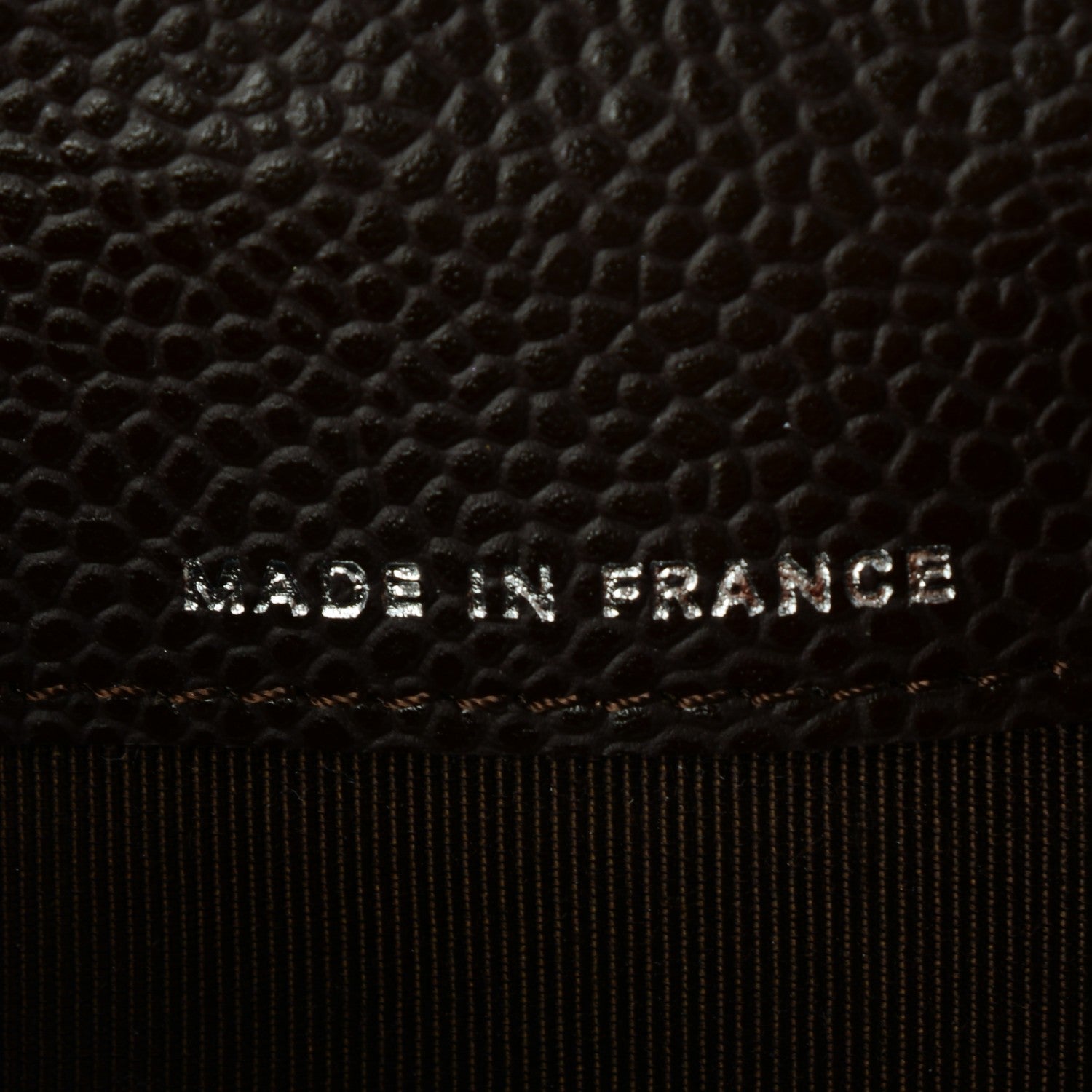 Chanel Caviar Quilted Notebook Agenda Cover Brown 6 of 7