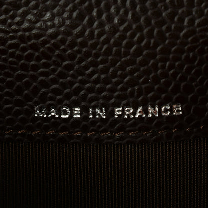 Chanel Caviar Quilted Notebook Agenda Cover Brown 6 of 7