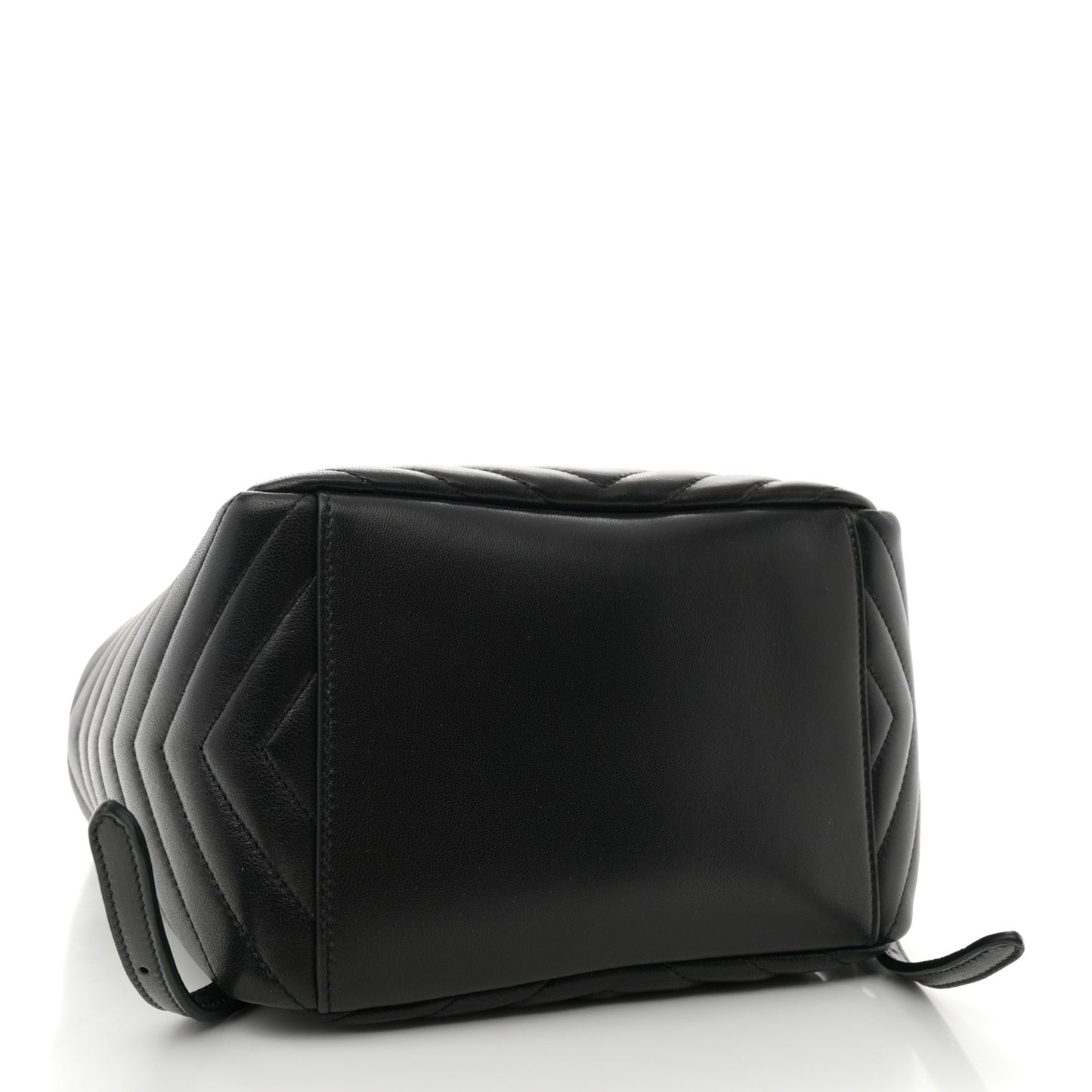 Lambskin Matelasse Monogram Joe Backpack Black