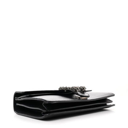 Gucci Pebbled Calfskin Small Dionysus Shoulder Bag Black 4 of 14