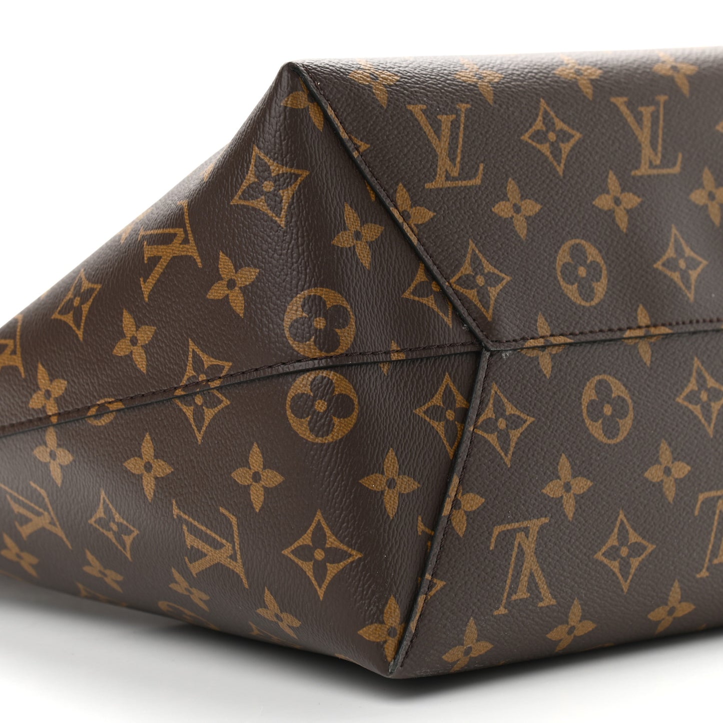 Monogram Flower Hobo Caramel