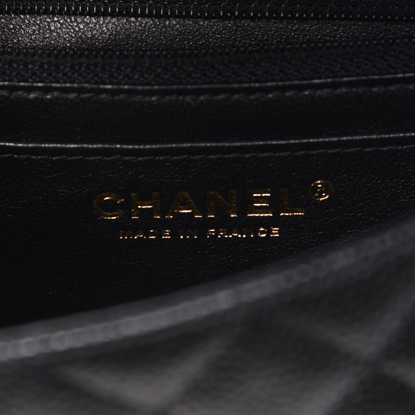 Caviar Quilted Mini Rectangular Flap Black