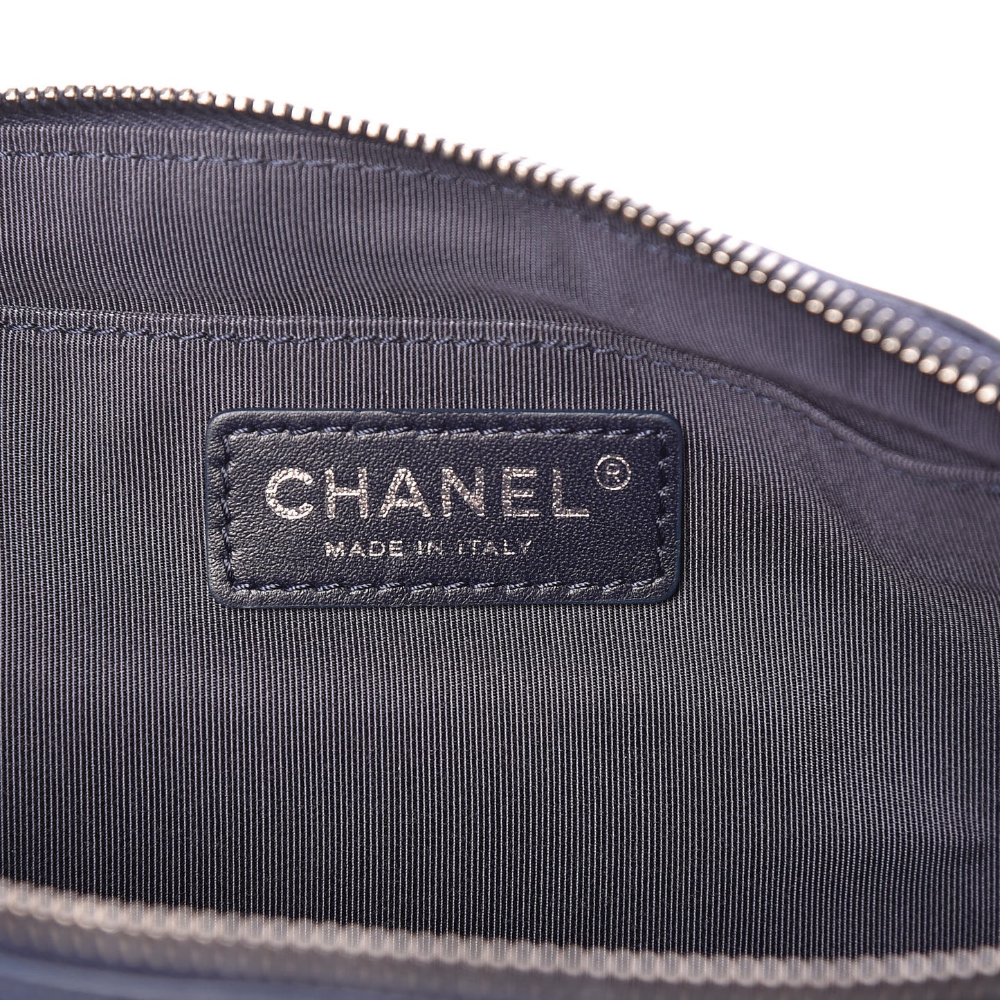 Crumpled Calfskin Quilted Casual Rock Waist Bag Fanny Pack Blue