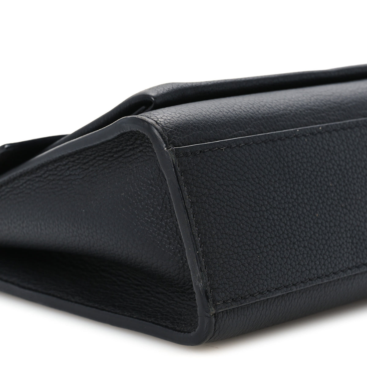 Soft Calfskin Mylockme Chain Bag BB Black