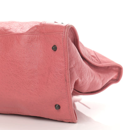 Balenciaga Agneau Classic Hardware Work Rose Bombon Raspberry 10 of 13
