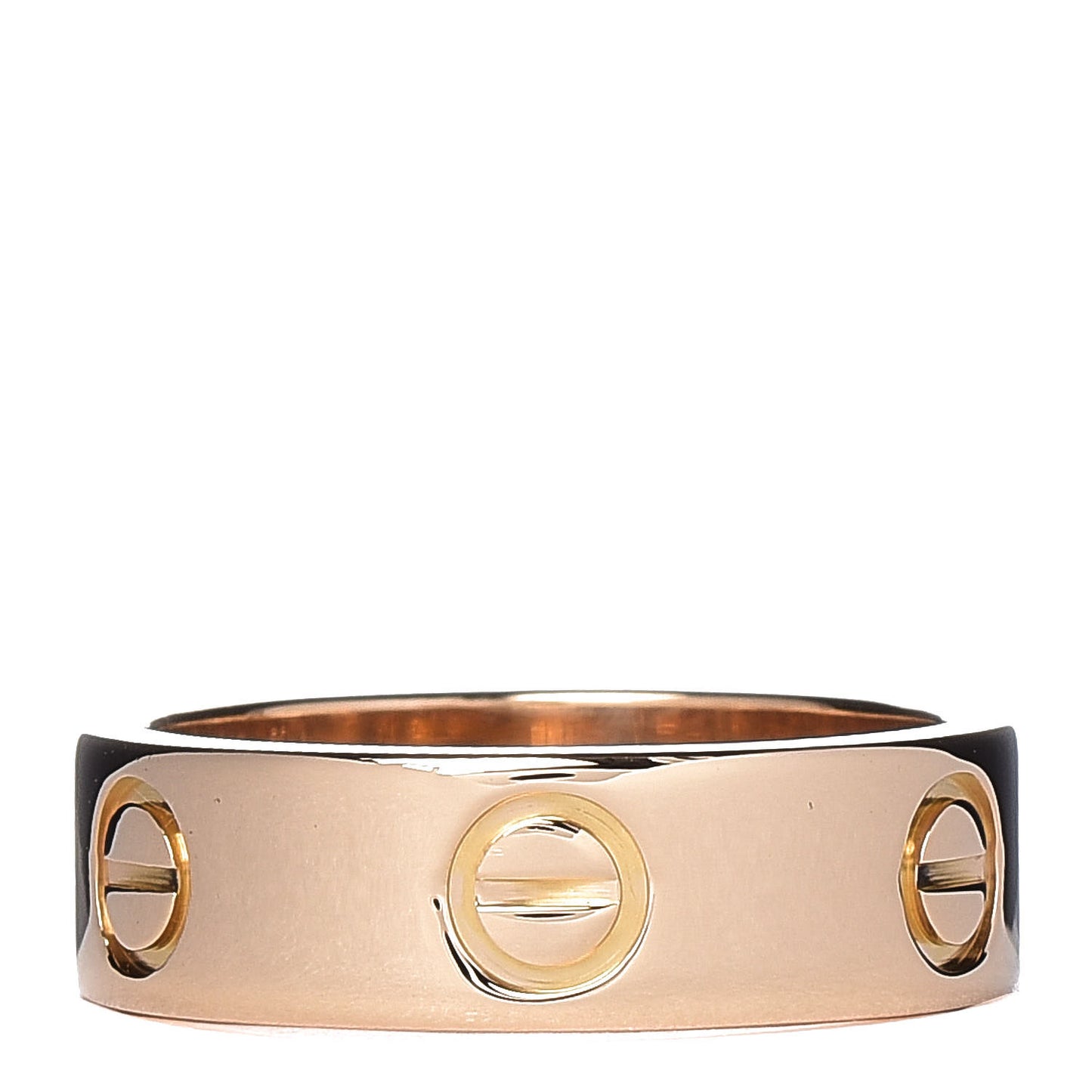 18K Yellow Gold 5.5mm LOVE Ring 50 5.25