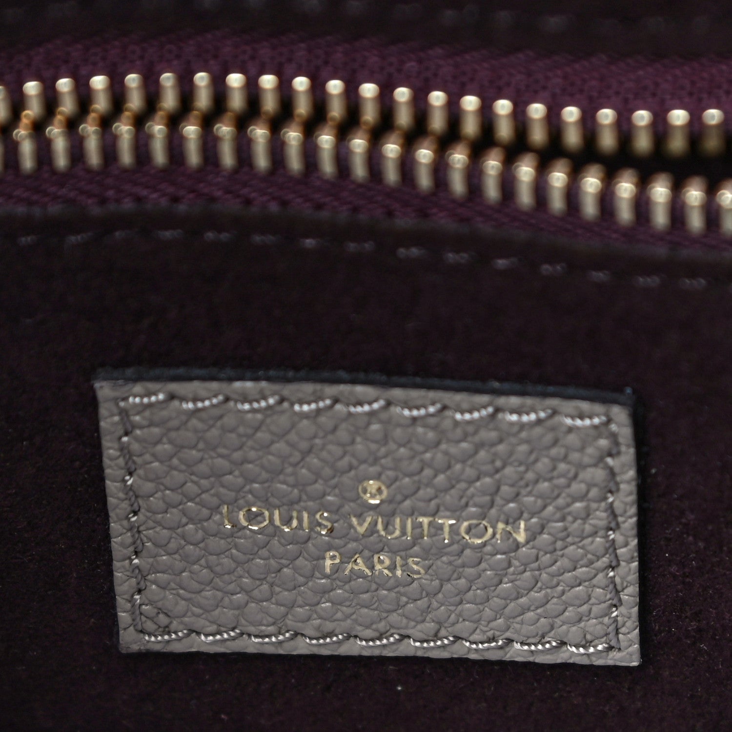 Louis Vuitton Empreinte Monogram Giant Neverfull MM Tourterelle 7 of 11