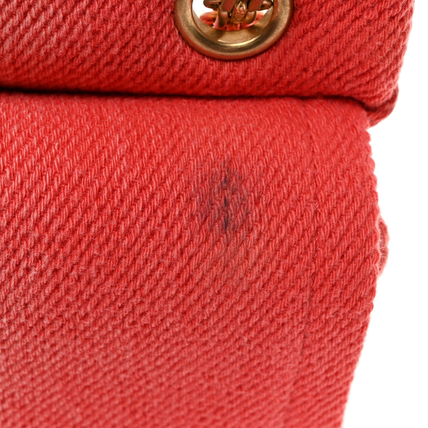 Chanel Ombre Denim Quilted 2.55 Reissue 225 Flap Coral 11 of 11