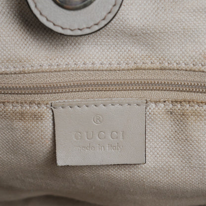 Gucci Guccissima Medium Sukey Tote Mystic White 7 of 12