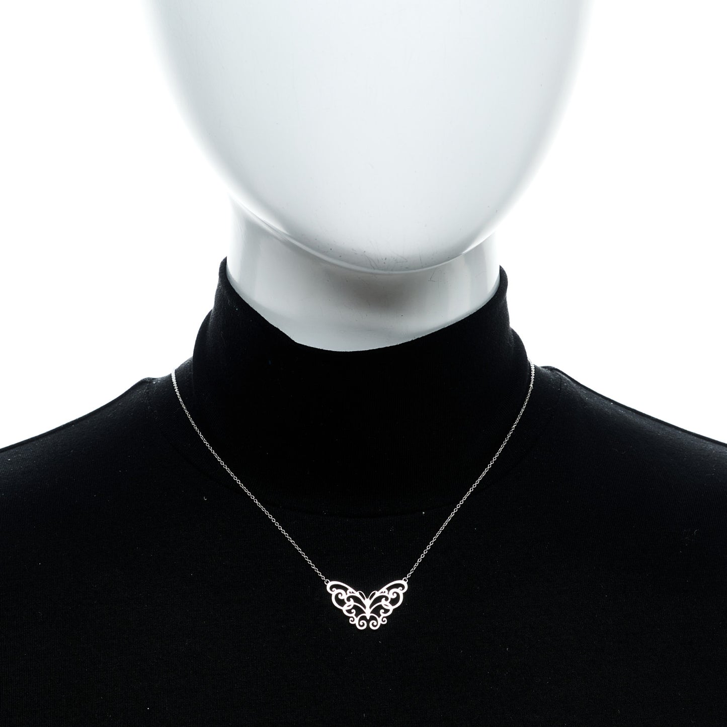 Sterling Silver Enchant Butterfly Pendant Necklace