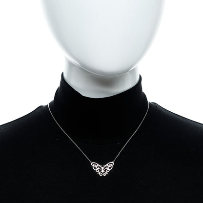 Tiffany Sterling Silver Enchant Butterfly Pendant Necklace 2 of 5
