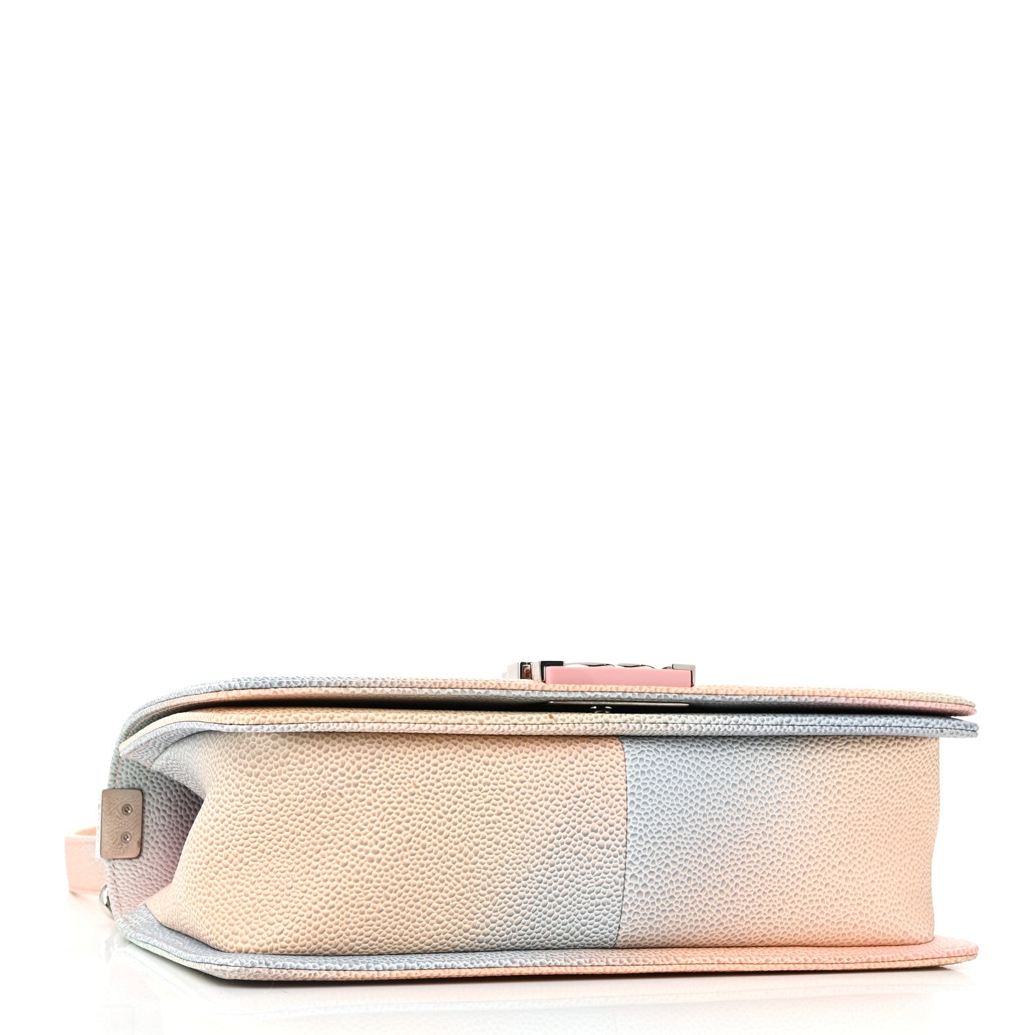 Chanel Caviar Quilted Medium Rainbow Boy Flap Pink Multicolor 4 of 10