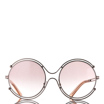 Chloe Isidora Oversized Round Sunglasses CE122S Gold 3 of 7