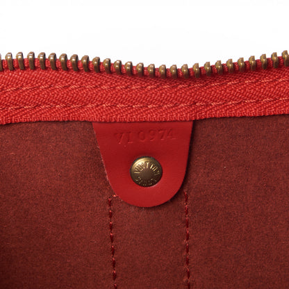Louis Vuitton Epi Keepall 45 Castillan Red 9 of 9