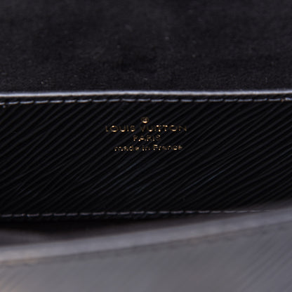 Louis Vuitton Epi Twist Shoulder Bag MM Black 7 of 20