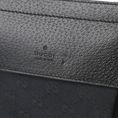 Gucci GG Monogram Web Double Pocket Belt Bag Black 12 of 12