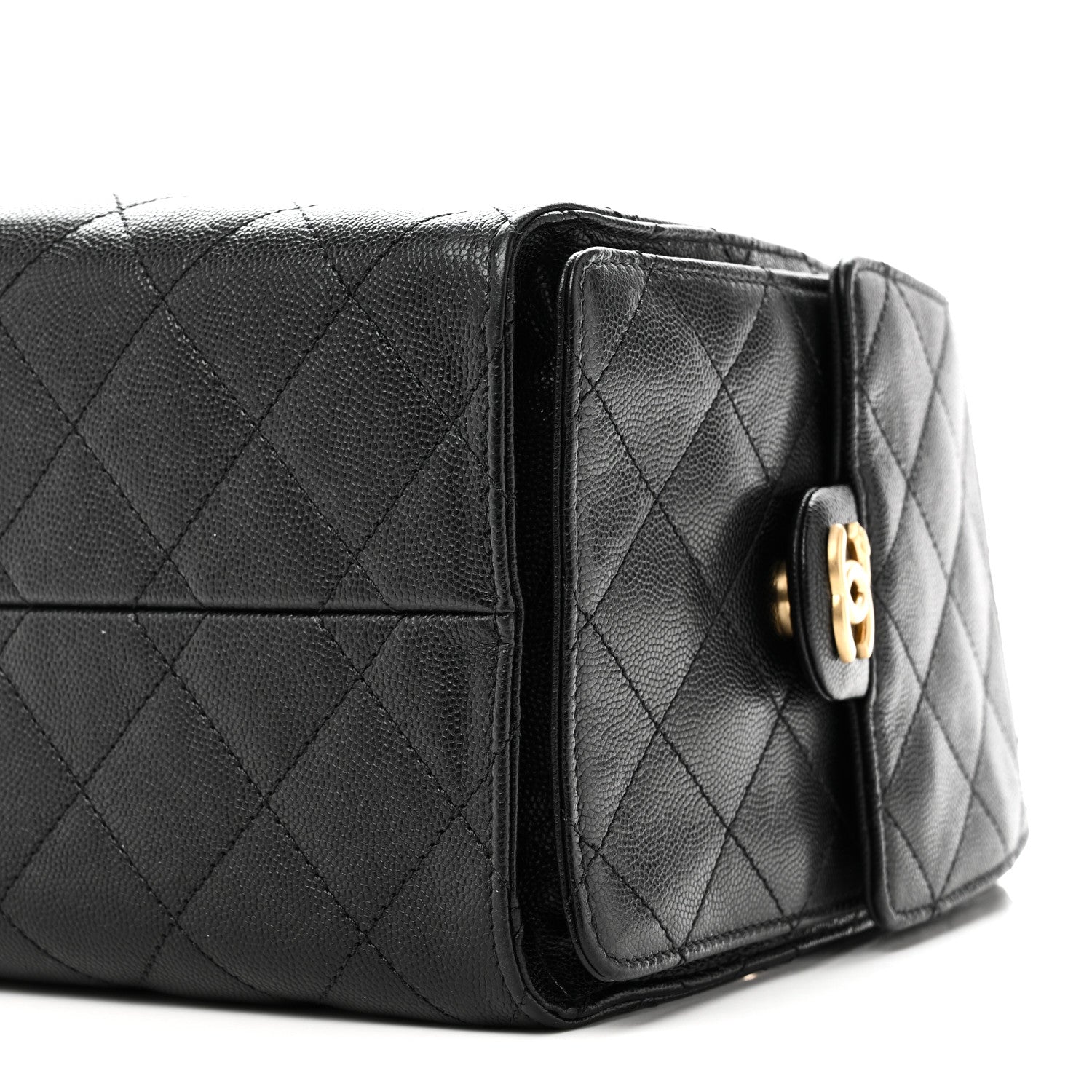 Chanel Caviar Quilted Small Chanel 25 Handbag Black 10 of 10
