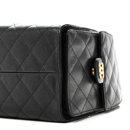 Chanel Caviar Quilted Small Chanel 25 Handbag Black 10 of 10