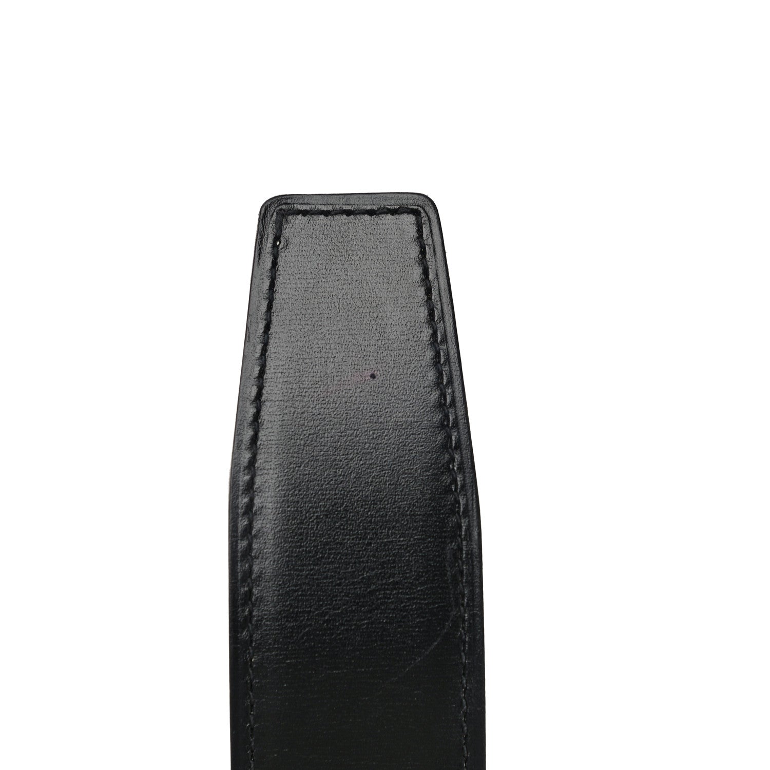 Hermes Box Togo 32mm Martelee H Belt 75 Black Gold 7 of 9