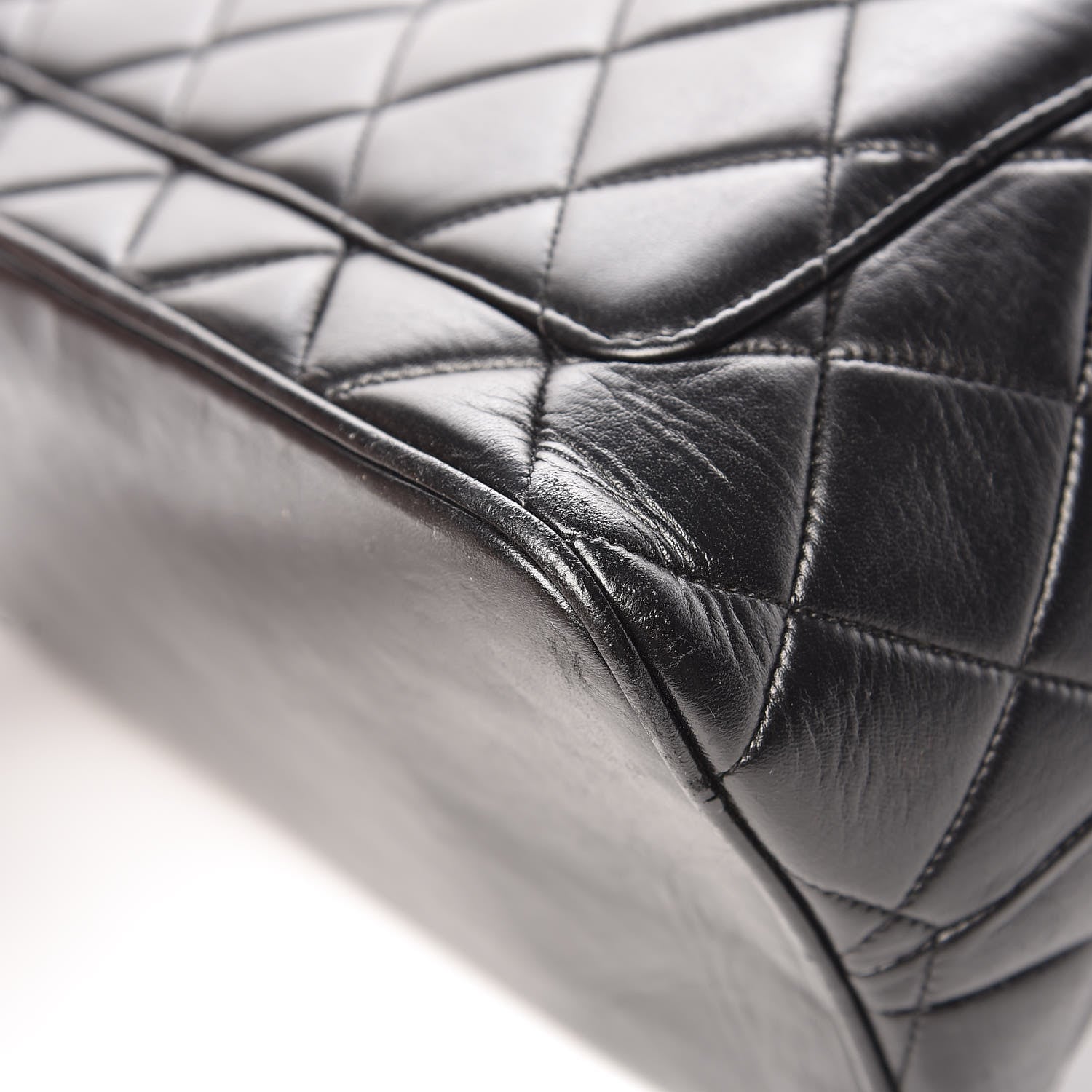 Chanel Lambskin Quilted Medallion Tote Black 10 of 13