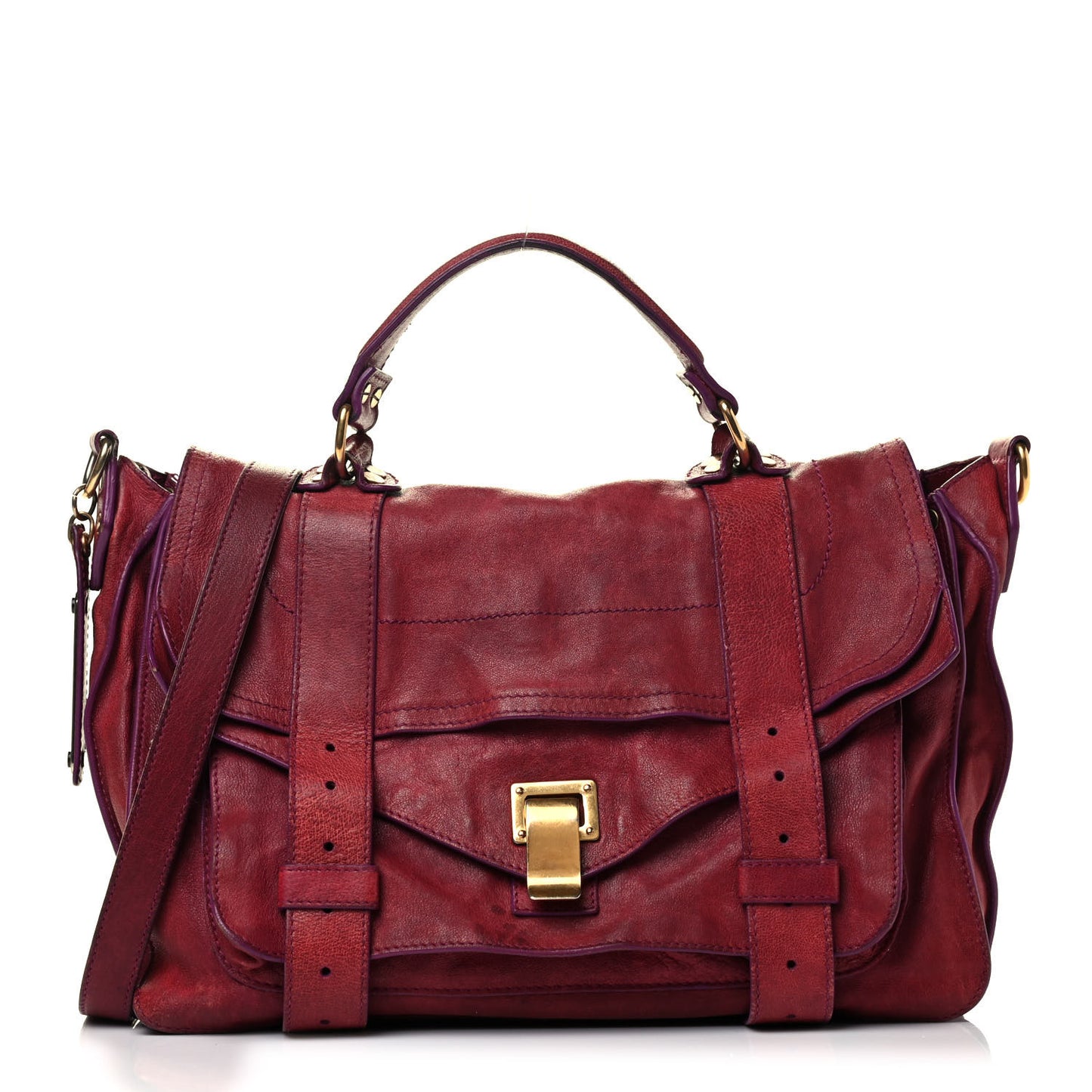 Lambskin Medium PS1 Satchel Orchid