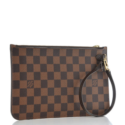 Louis Vuitton Damier Ebene Neverfull MM GM Pochette 3 of 8