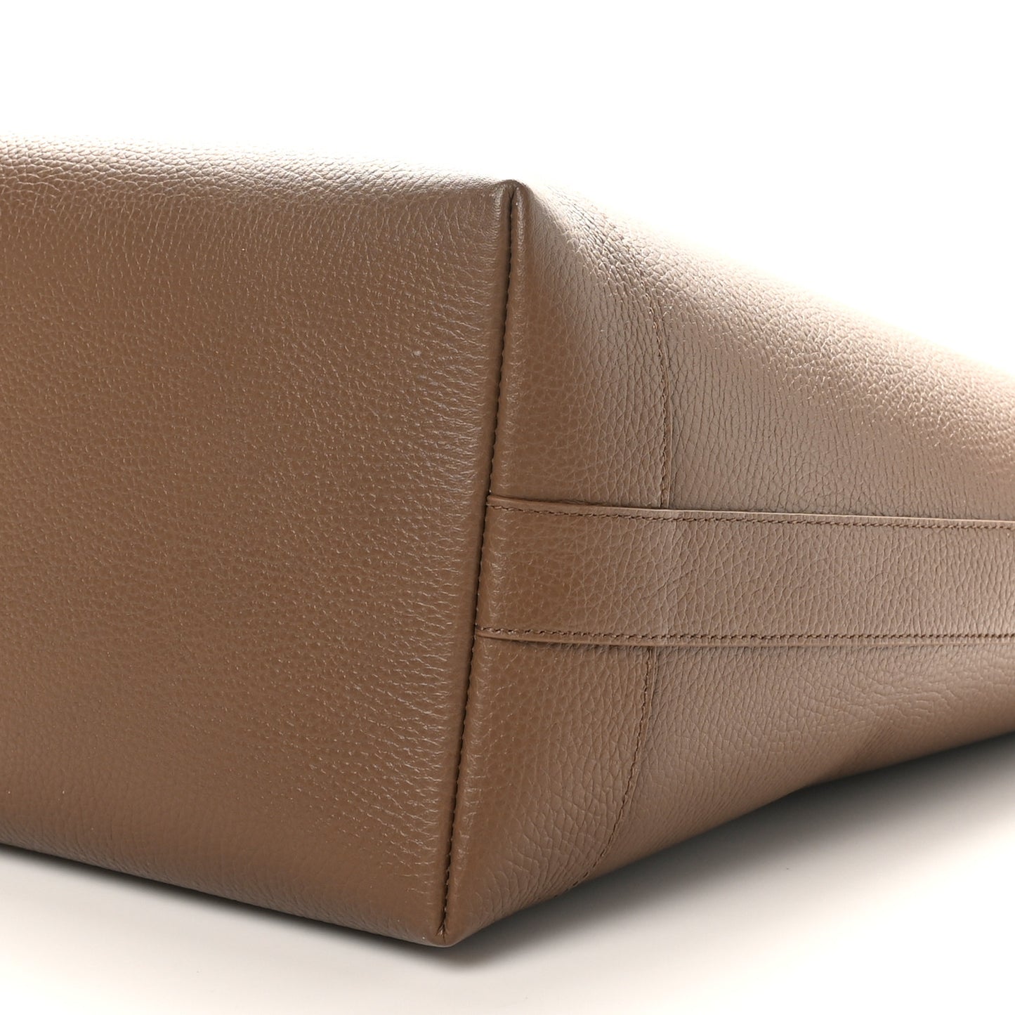 Grainy Calfskin Medium London Tote Bag Earth