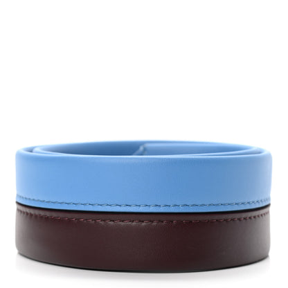 Louis Vuitton Calfskin Cluny MM Shoulder Strap Blue Glacial 2 of 3
