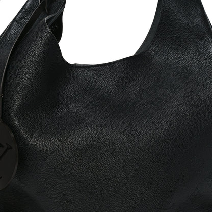Louis Vuitton Mahina Carmel Hobo Black 7 of 9