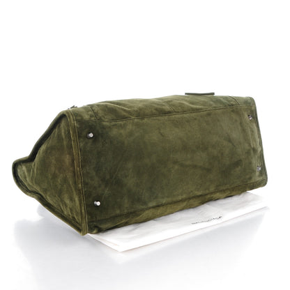 Balenciaga Baby Daim Suede Classic Hardware Work Vert Militaire 4 of 8