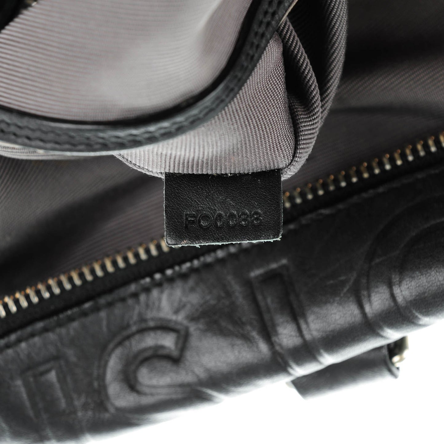 Calfskin Embossed Speedy Cube 30 Black