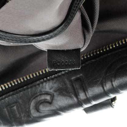 Louis Vuitton Calfskin Embossed Speedy Cube 30 Black 7 of 7
