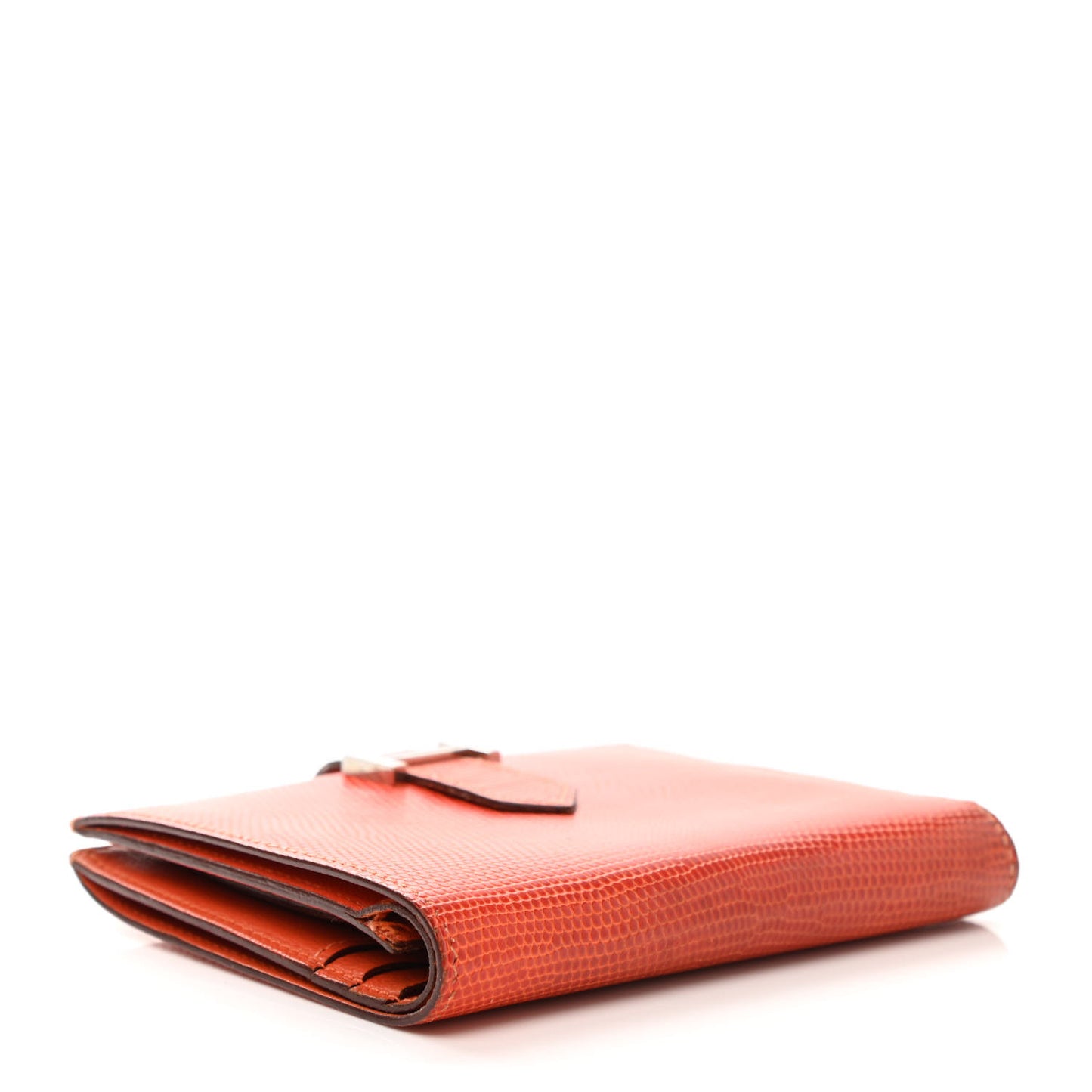 Lizard Bearn Compact Wallet Orange
