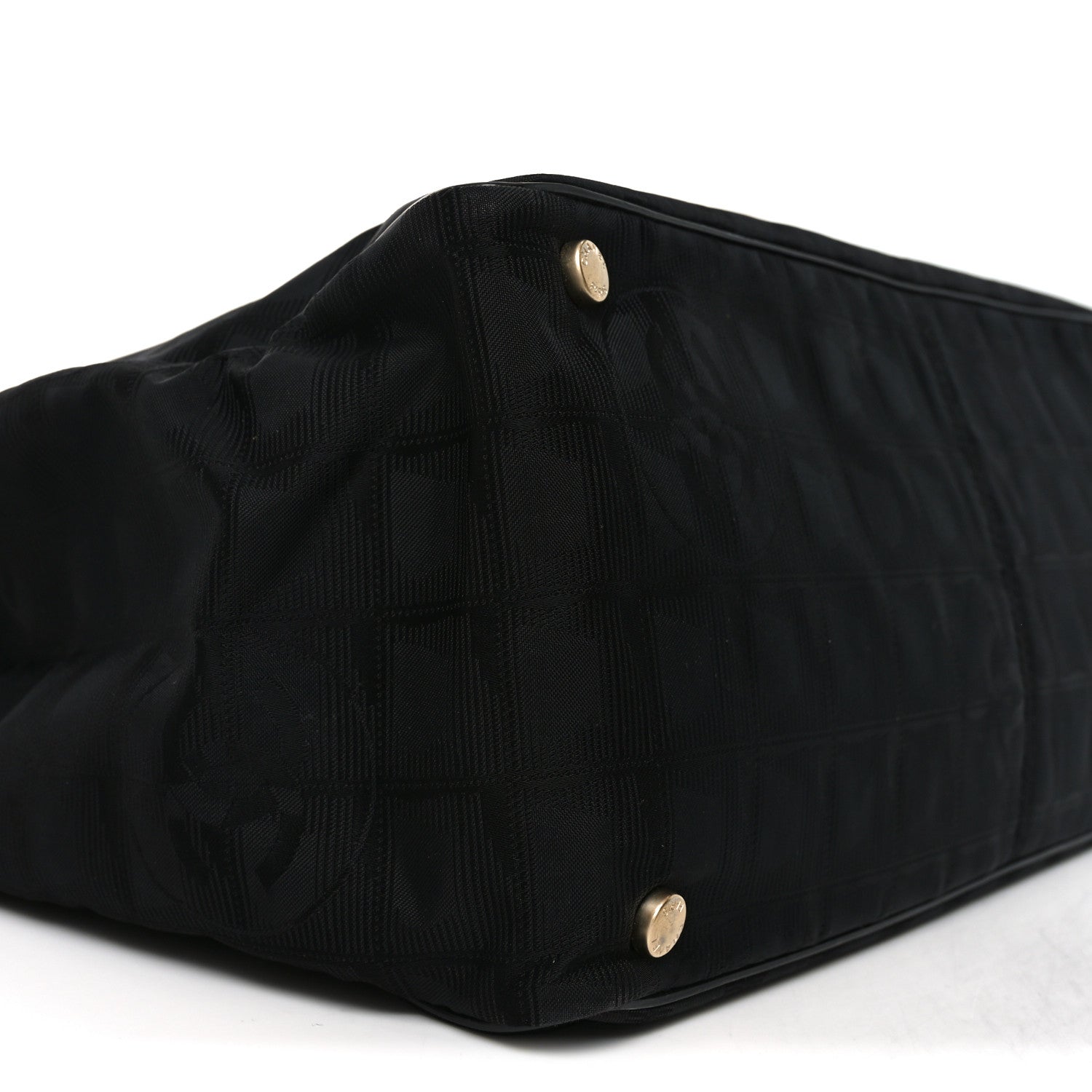 Chanel Nylon Large Travel Tote Black 9 of 10