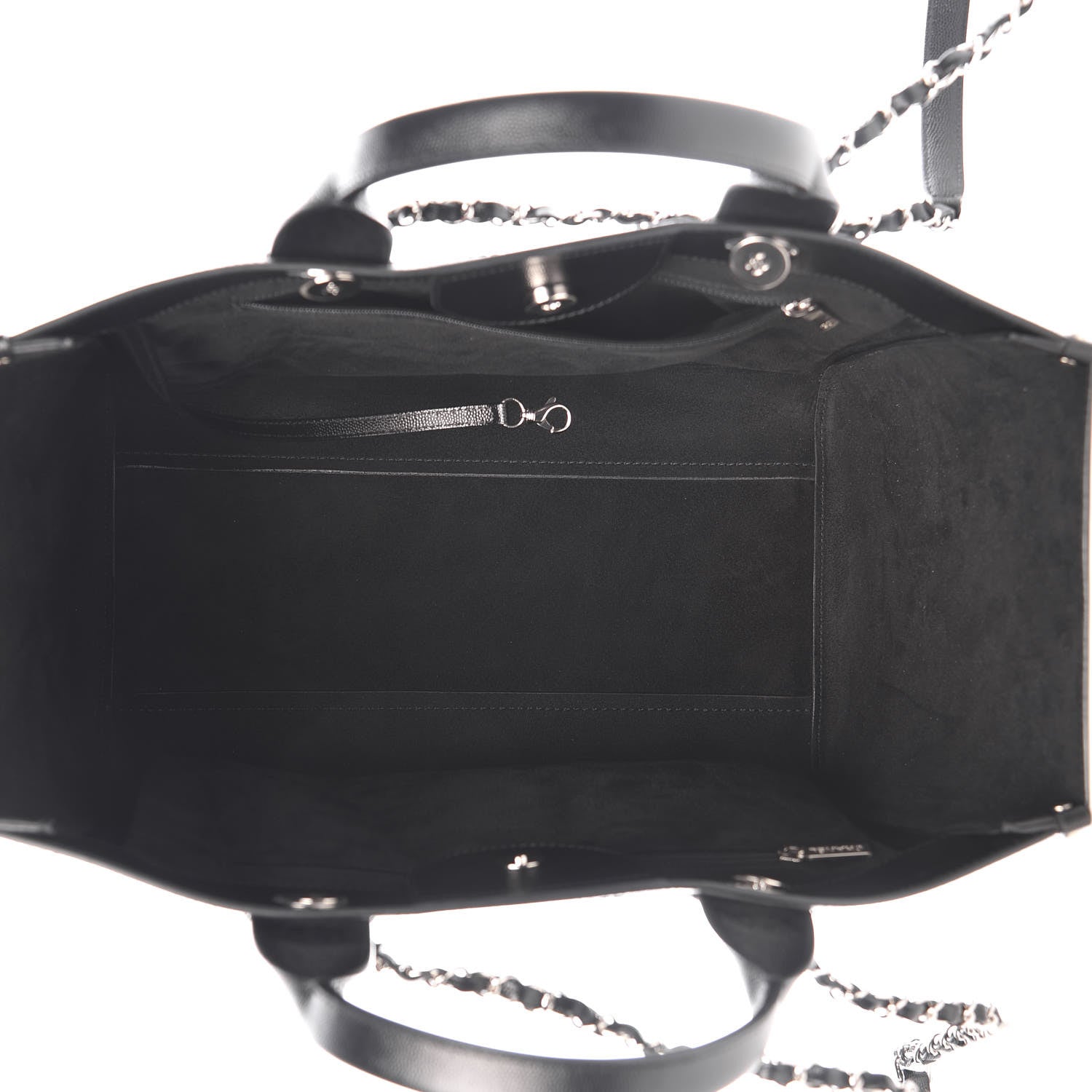 Chanel Caviar Medium Studded Deauville Tote Black 6 of 11