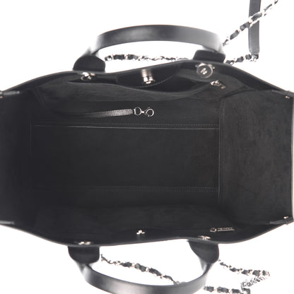 Chanel Caviar Medium Studded Deauville Tote Black 6 of 11