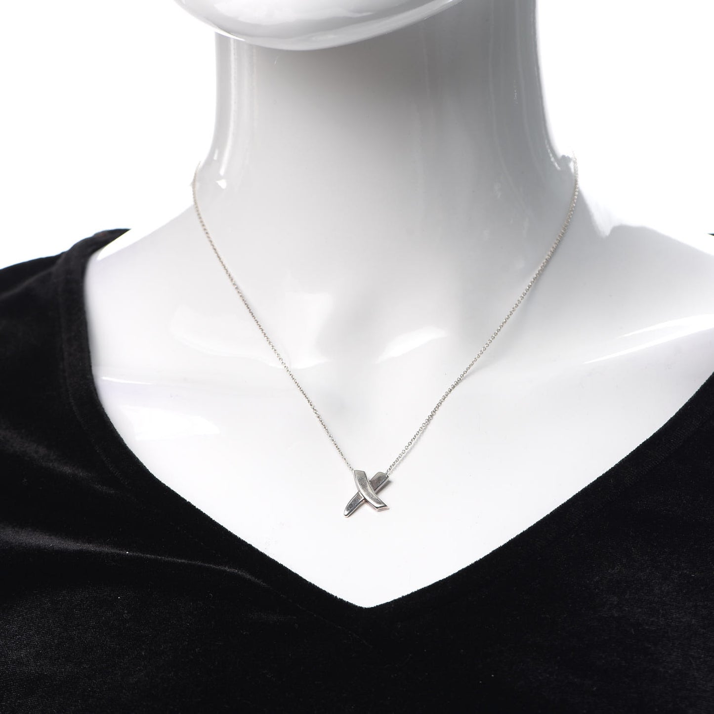 Sterling Silver Paloma Picasso Graffiti X Pendant Necklace