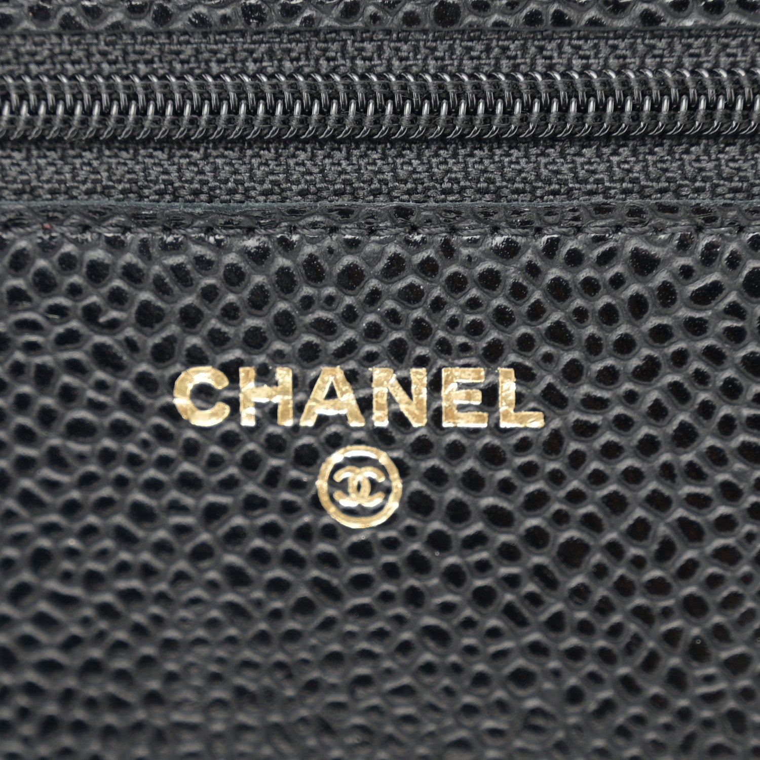 Chanel Caviar Quilted Wallet on Chain WOC Black 6 of 11