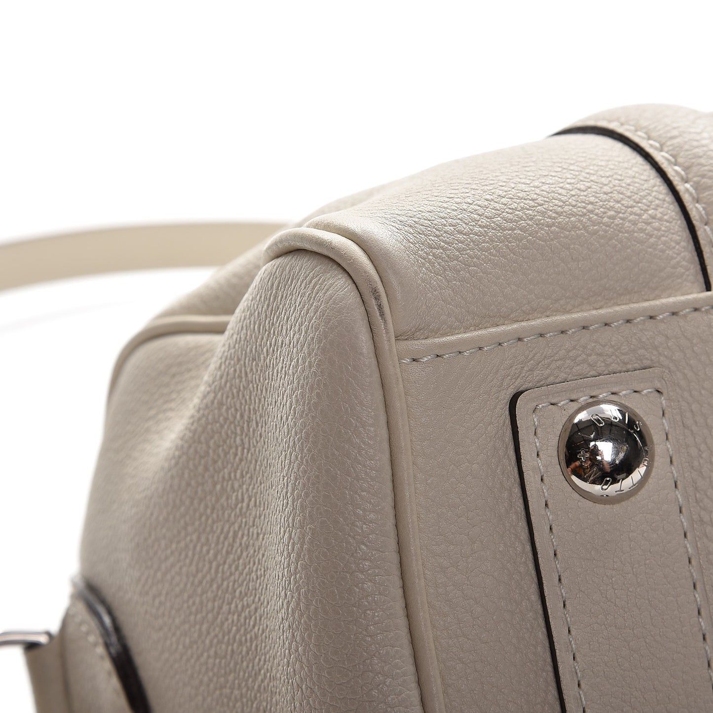 Veau Cachemire SC Bag BB Blanc Casse