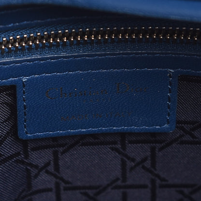 Christian Dior Lambskin Cannage Large Lady Dior Navy Blue 8 of 16