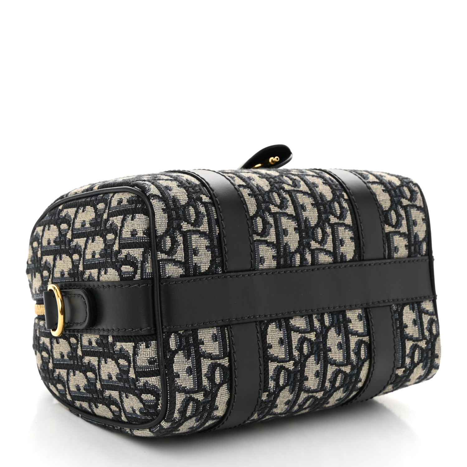 Christian Dior Oblique Groove 20 Bag Blue 4 of 10