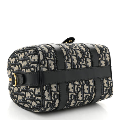 Christian Dior Oblique Groove 20 Bag Blue 4 of 10