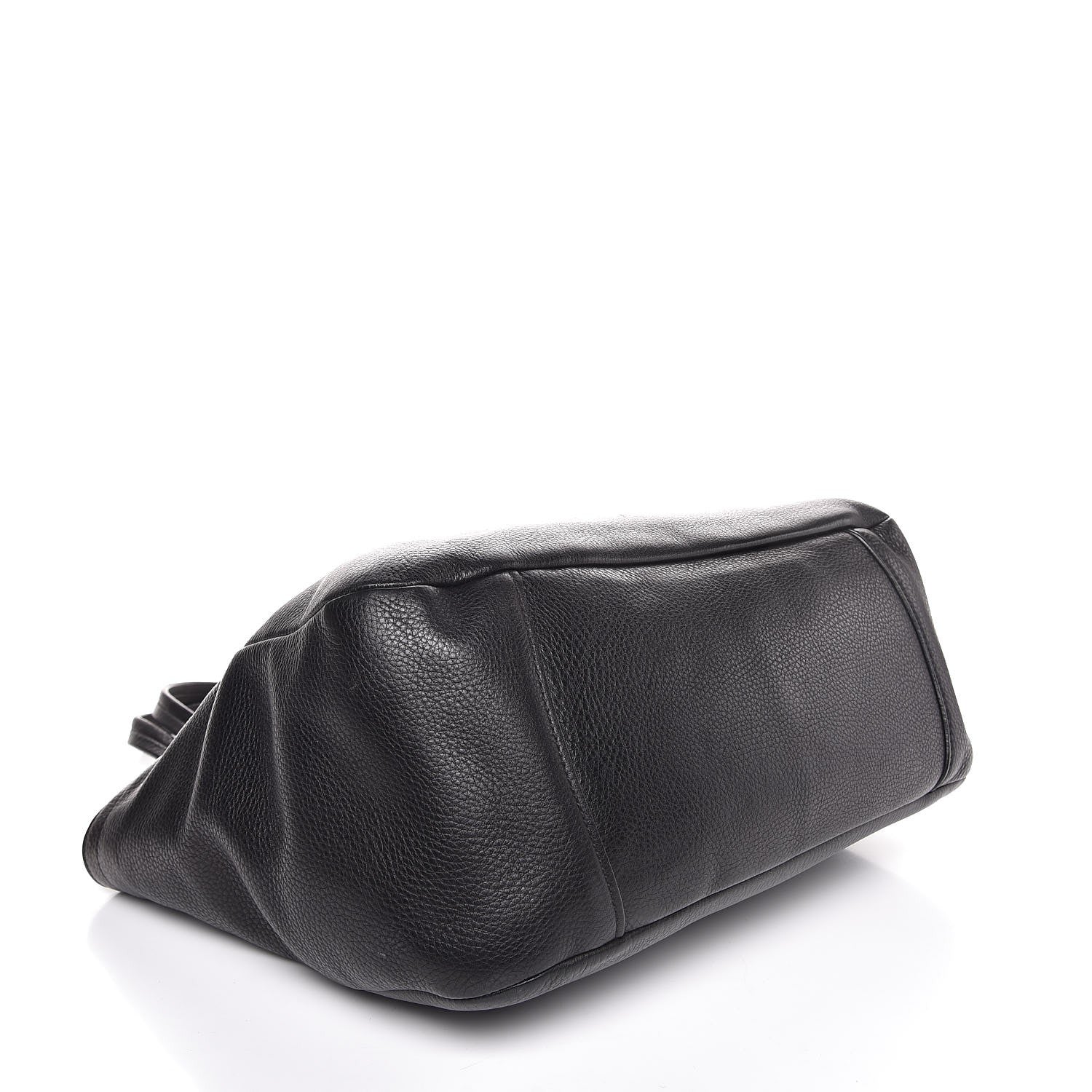 Prada Vitello Daino Tote Black 4 of 8