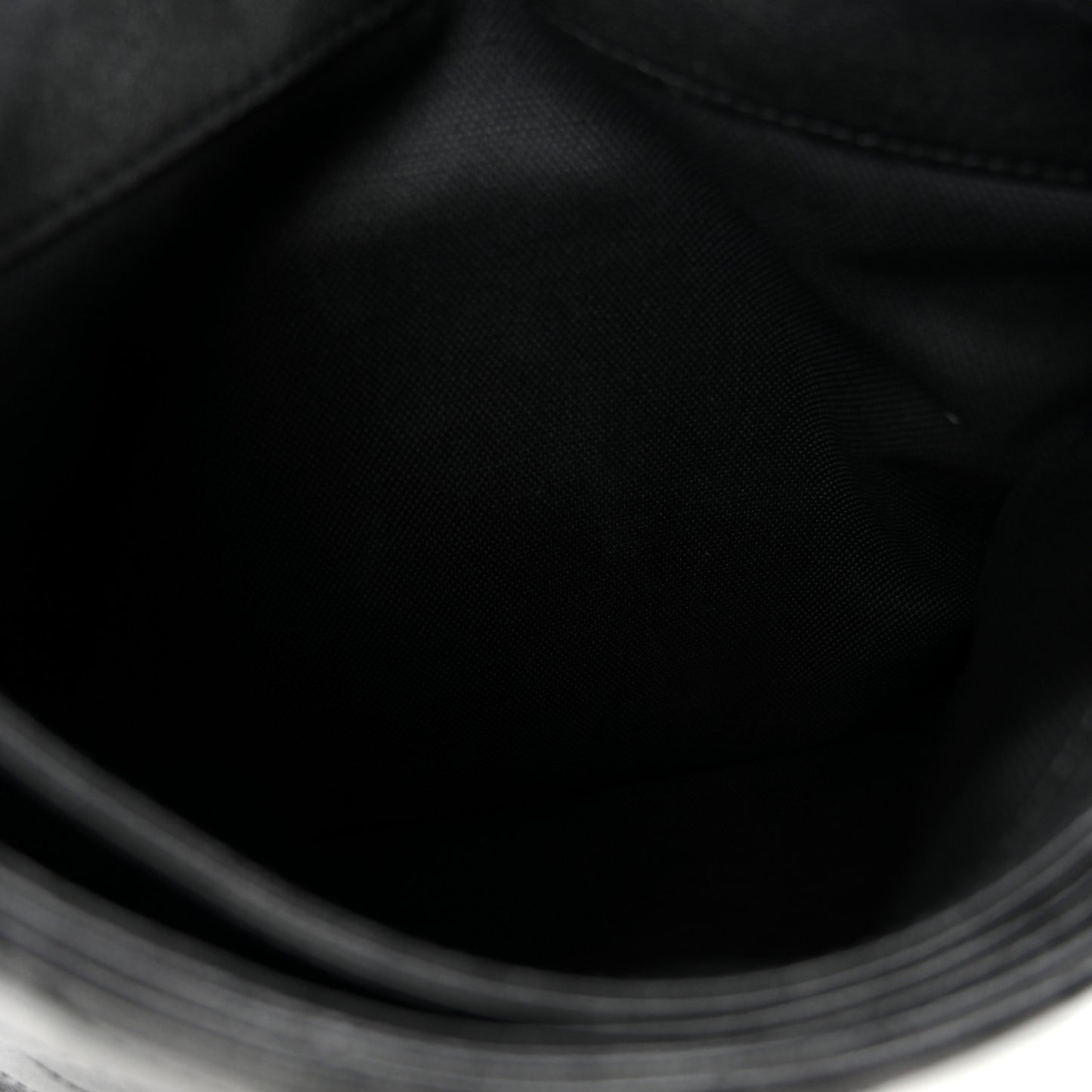 Sakai Be Green Calfskin Diagonal Stitched Small Blondie Tote  Black