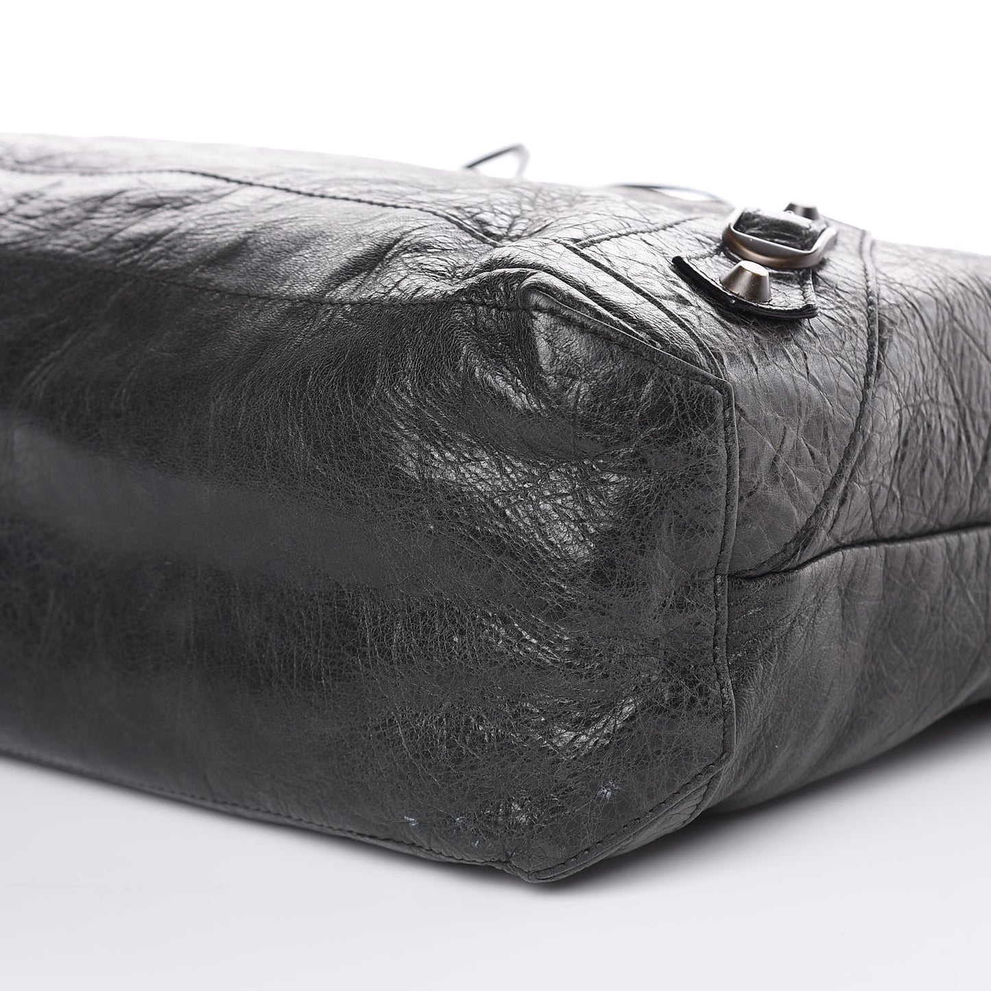 Agneau Classic Hardware Day Hobo Anthracite